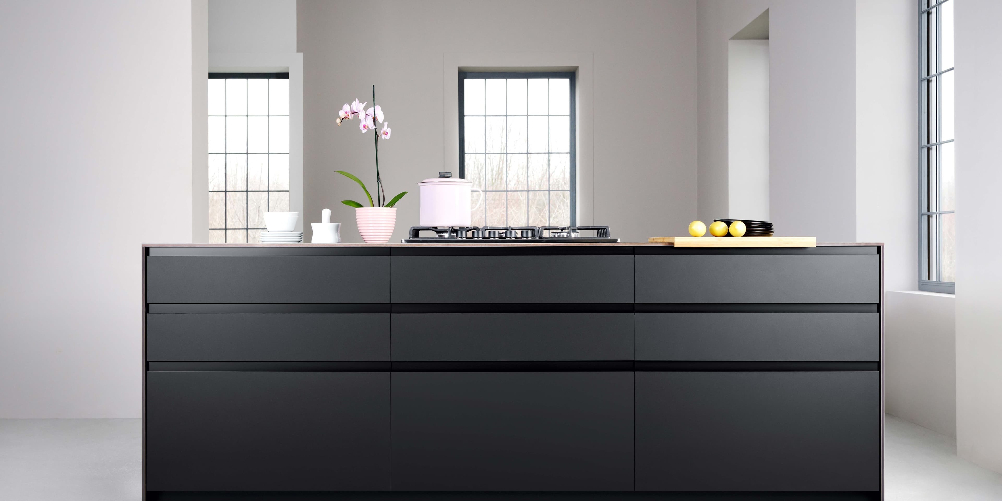 Minimalistisches Design mit der Serie "KLAR LINJE"