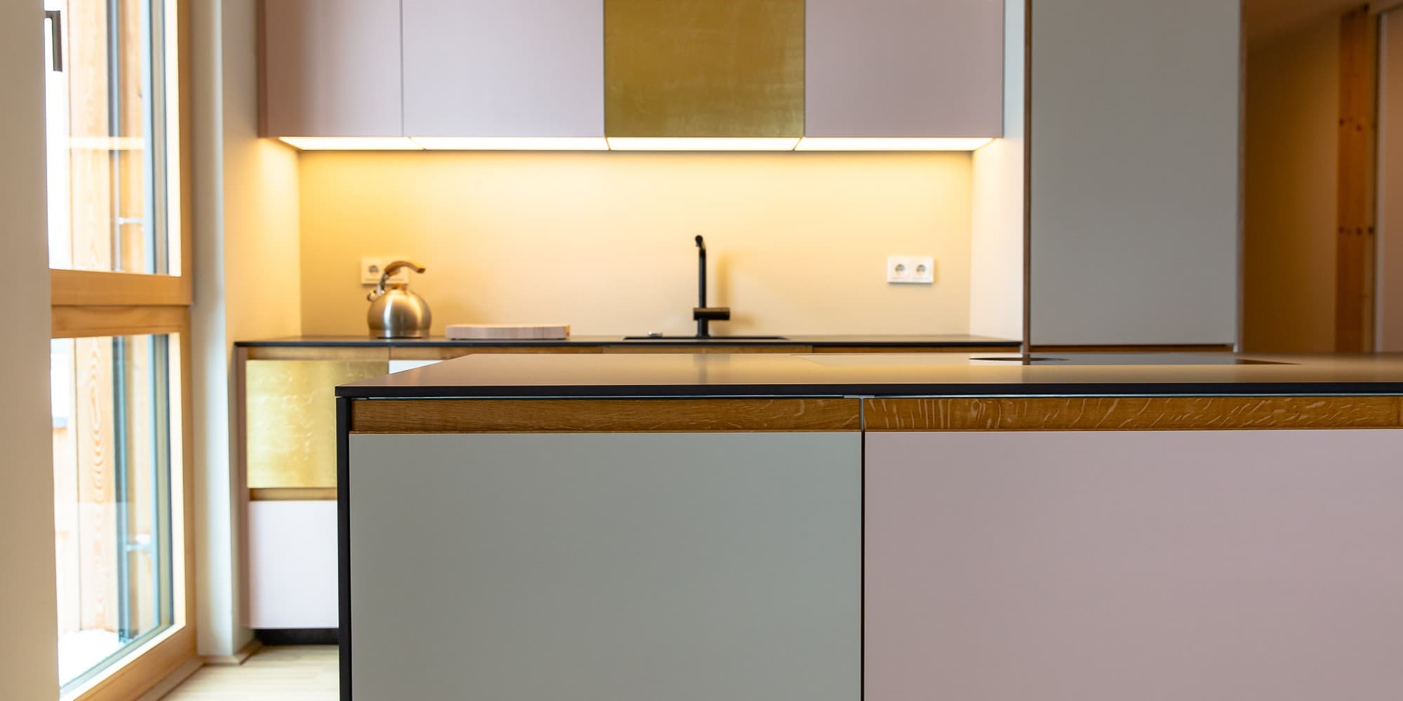 Küche im Design BLUE ST.