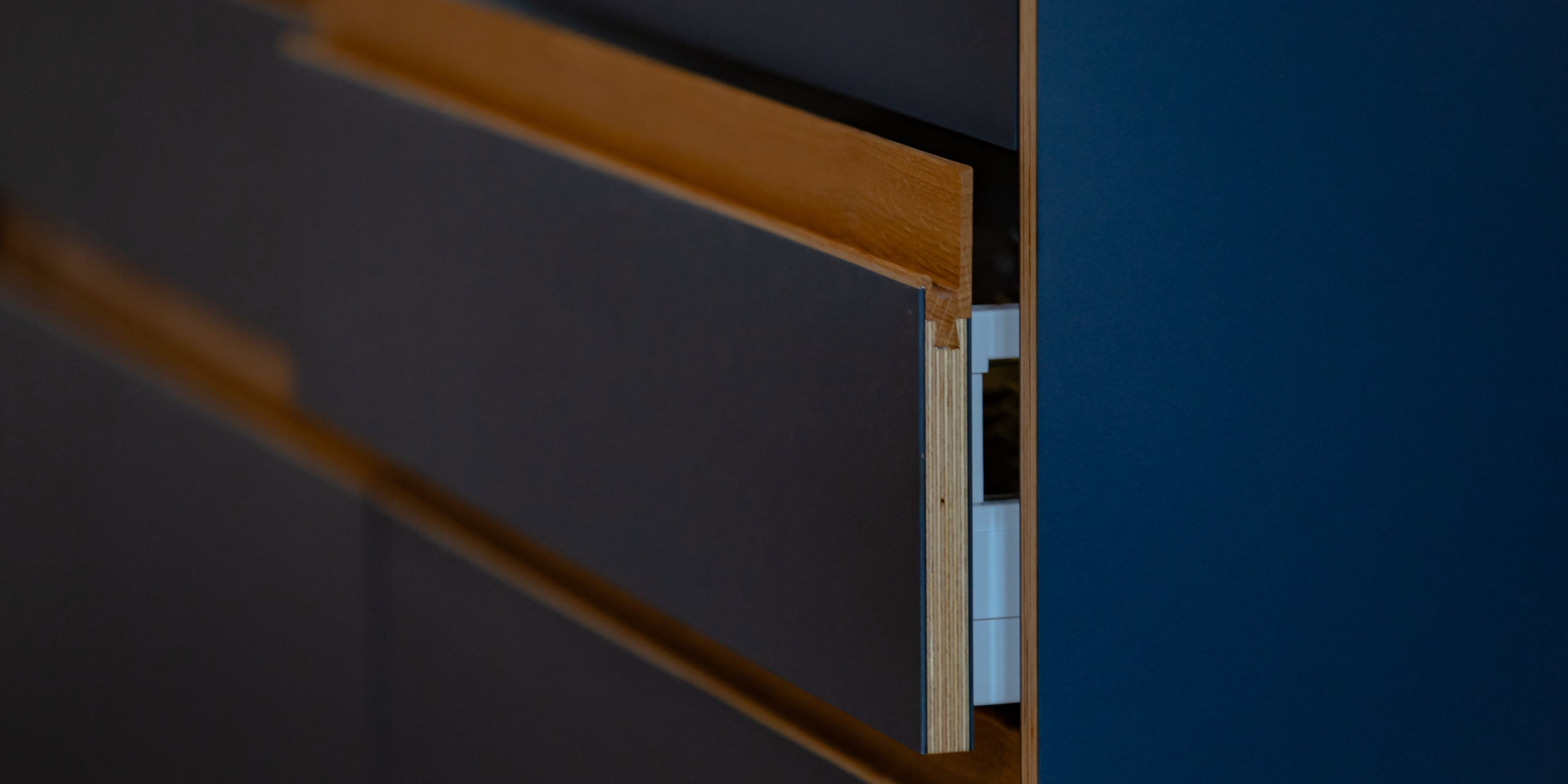 Küche im Design BLUE ST.