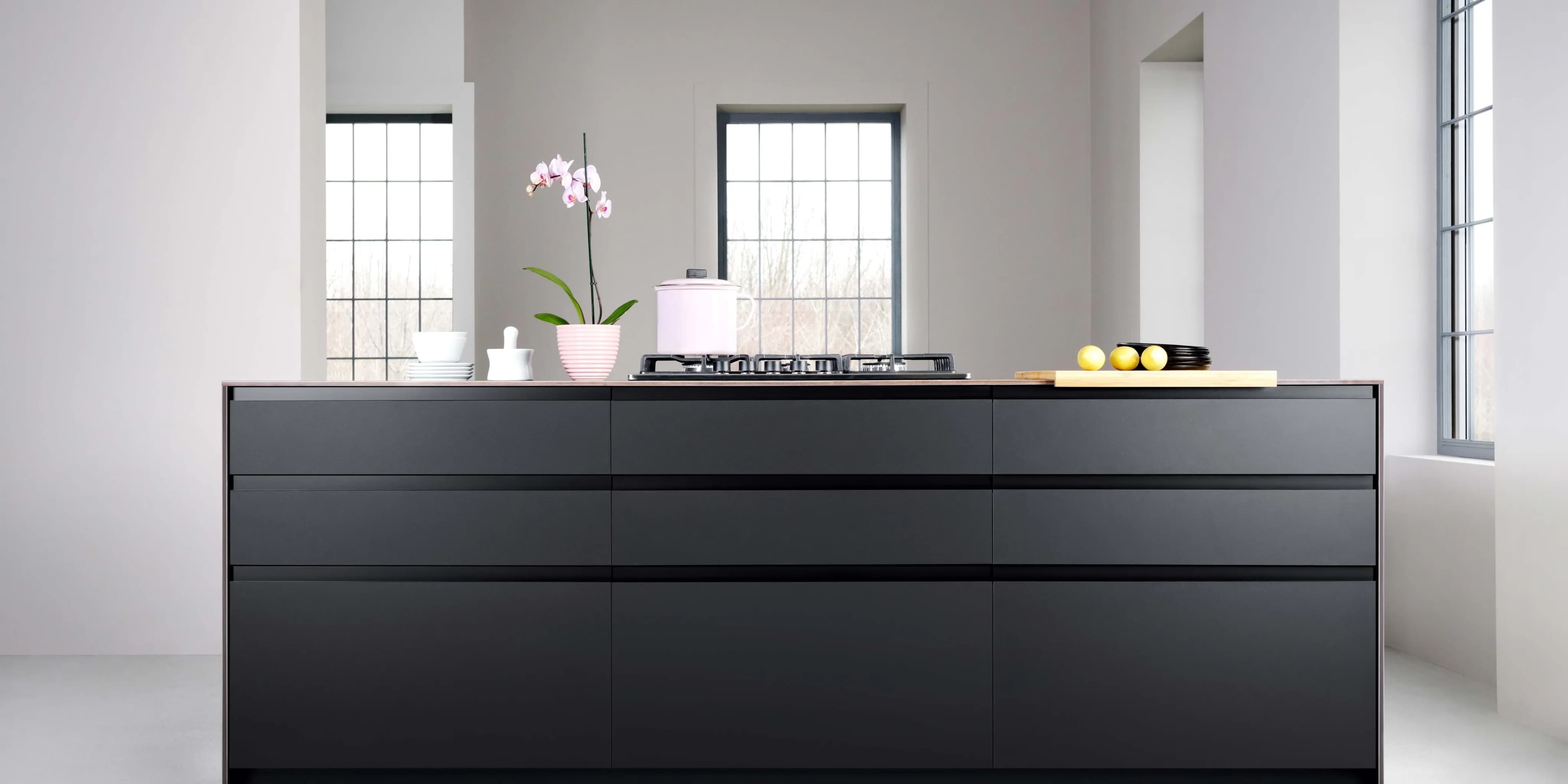 Minimalistisches Design mit der Serie "KLAR LINJE"