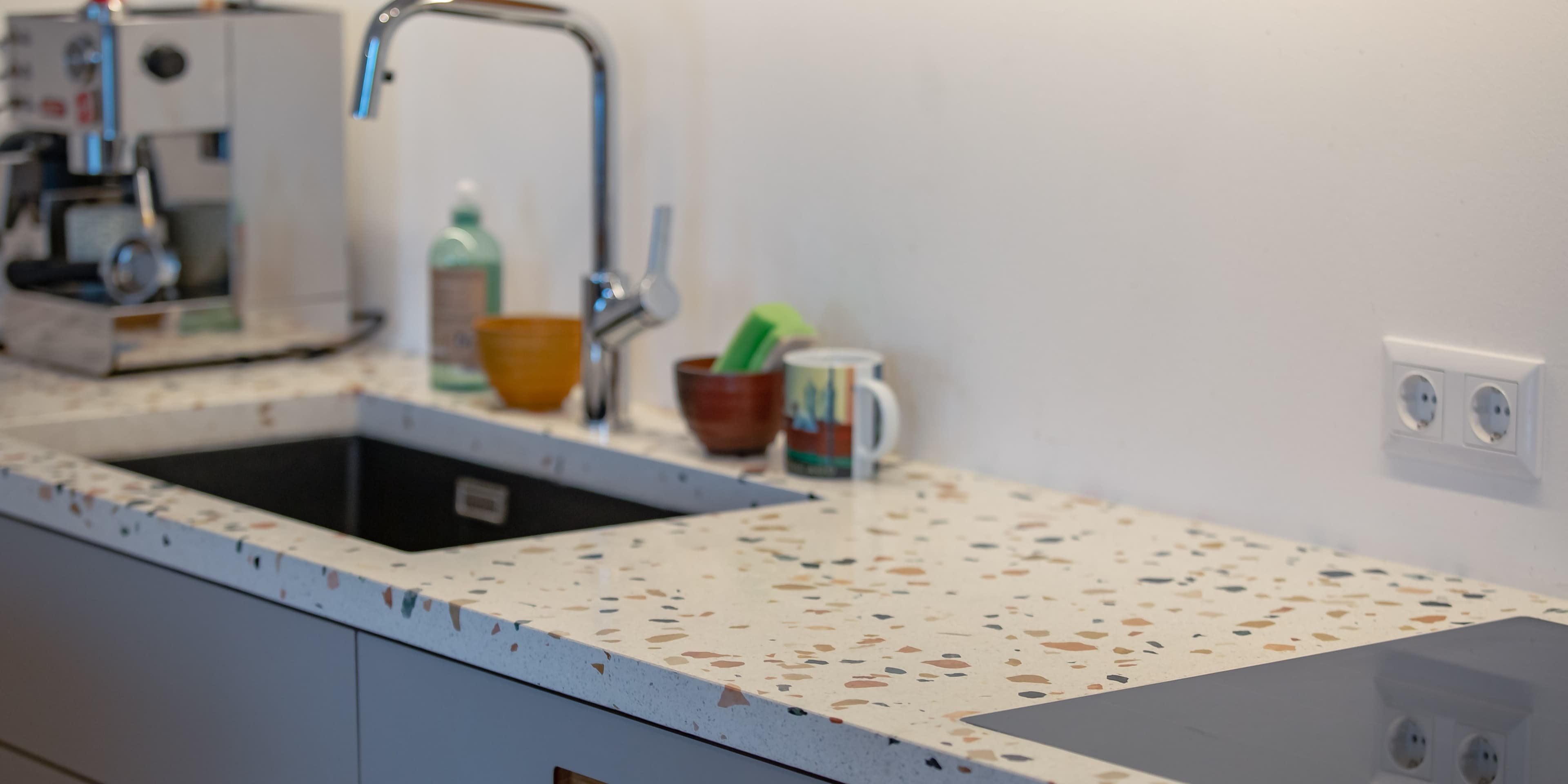 Arbeitsplatte "TERRAZZO"