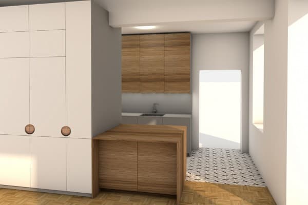 Schrank im Design "RoundUp"