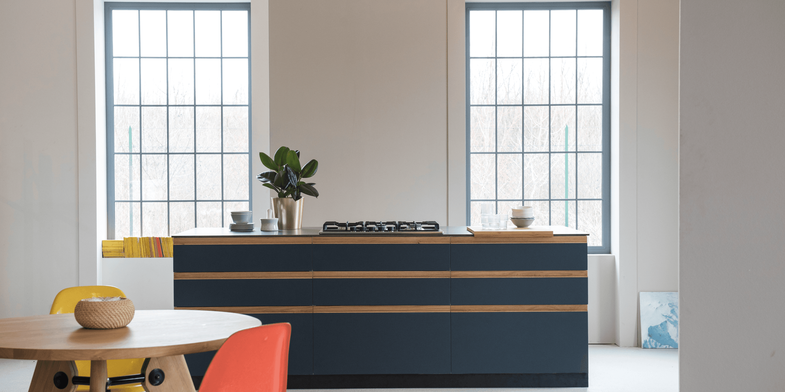 Küche im Design BLUE ST.